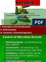 Antiseptics and Disinfectants
