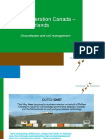 Co-Operation Canada - Netherlands: Groundwater and Soil Management