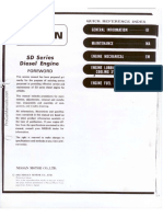 Nissan SD Series Diesel Engine Service Manual