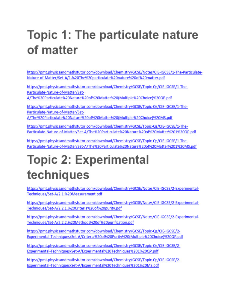 0620 Chemistry Notes and Classified | PDF | Chemical Reactions | Design ...