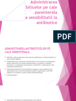 Administrarea Pe Cale Parenterala A Antibioticelor Si Testarea Sensibilitatii - Copie-1