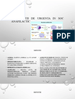 Interventii de Urgenta in Soc Anafilactic