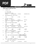 DPP 2 Trigonometry