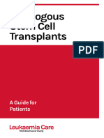 Autologous Stem Cell Transplants
