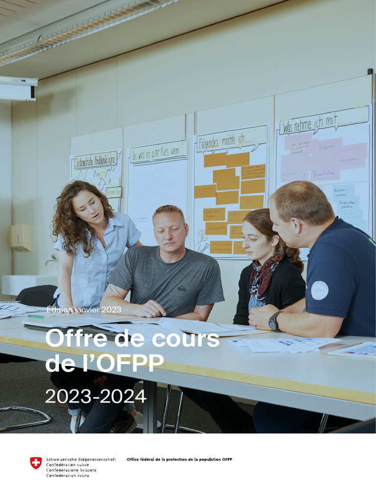 Offre de cours OFPP 2023-2024 | PDF | Suisse | Bataillon