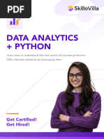 Data Analytics-Python