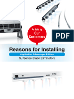 Reasons For Installing: Our Customers