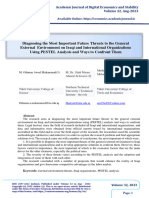 Diagnosing The Most Important Future Threats To The General External Environment On Iraqi and International Organizations Using PESTEL Analysis and Ways To Confront Them