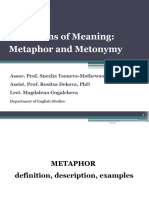 LS Lecture 5 - Metphor - and - Metonymy