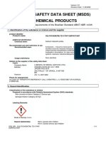 MSDS - Sulfochem (TM) TD-3 PHP Surfactant