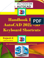 Handbook For AutoCAD 2022-3D Keyboard Shortcuts
