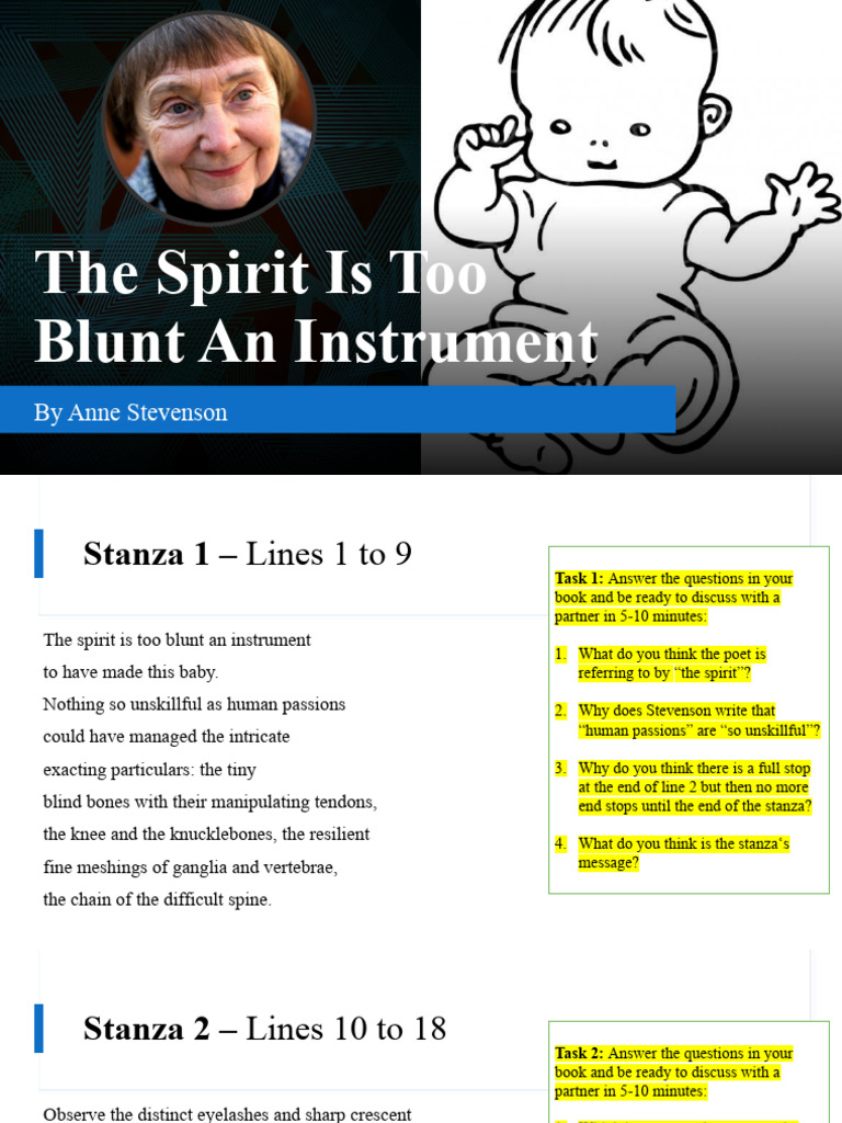 The Spirit Is Too Blunt An Instrument | PDF