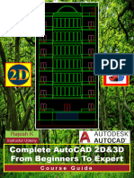 Complete AutoCAD 2D&3D From Beginners To Expert Course Guide
