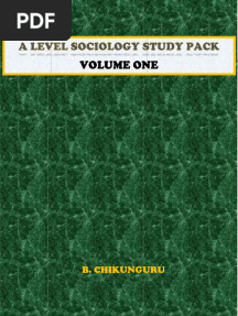 A Level Sociology Notes Volume 1-1-2