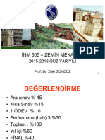 İnm 305 Zemi̇n Mekani̇ği̇