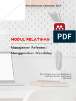 Modul Pelatihan Mendeley