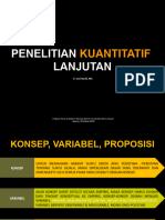 Minggu 5 Penelitian Kuantitatif Lanjutan