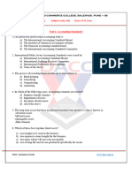 MCQ - 202 - Corporate Accounting - SEM I