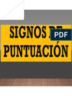 Signos de Puntuación