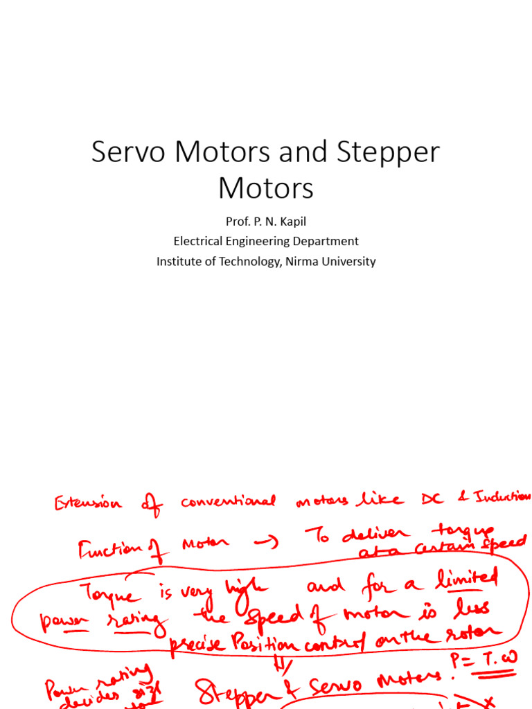 Servo Motors | PDF
