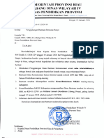 Penggalangan Bantuan Banjir Cabdis Wil IV Disdik Riau