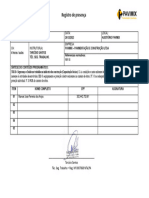 Frequencia Modelo - NR-18