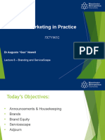 MIP S1 (2023-24) - Lecture 7 Branding Servicescape