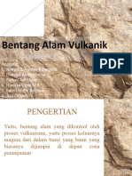 Bentang Alam Vulkanik X