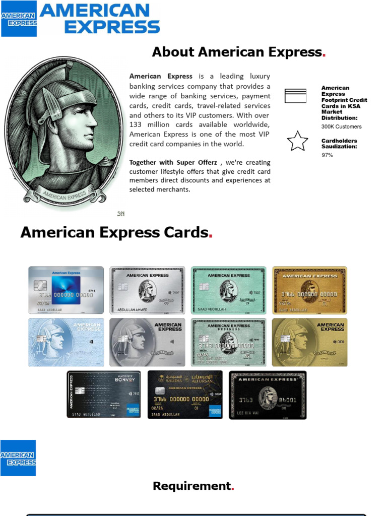 American Express VIP Offers KSA | PDF | Finance & Money Management