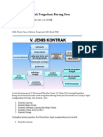 Jenis Jenis Kontrak Pengadaan Barang Jasa