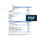 TDC Balance de Situación Final y Apartados B, C y D.