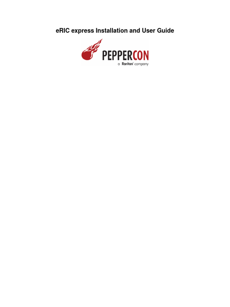 P Ericx 00en Manualv3 | PDF | Usb | Ip Address