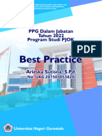 Best Practice: PPG Dalam Jabatan Tahun 2022 Program Studi PJOK