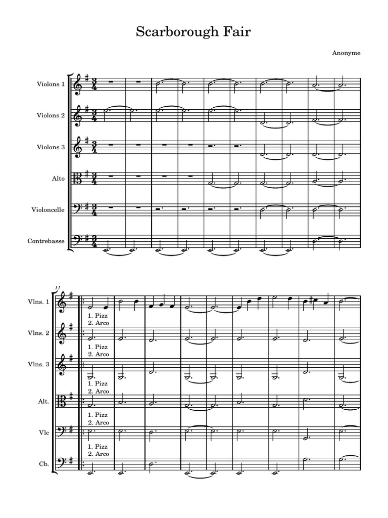 Scarborough Fair Pdf