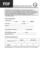NCDC-3 Child Nutritional Status Form Long