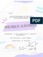 Trabajo Matematicas