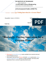 TITLE:-"Bioenergy: Fueling Innovation For A Greener Planet"