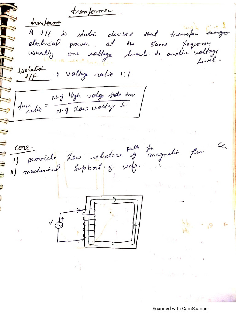 ELECTRICAL MACHINES LECTURE NOTES PDF visual data 4