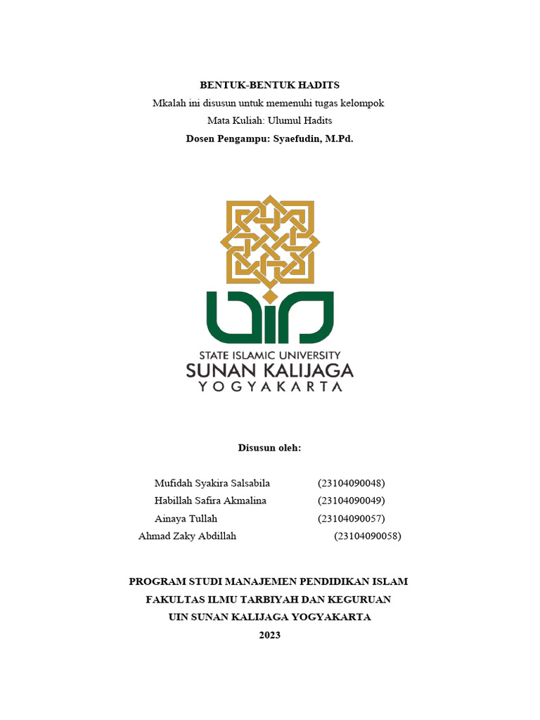 bentuk-bentuk-hadits-pdf-agama-spiritualitas