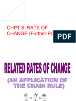 Grade 12 Rates of Change Further Practice