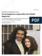 Os Portugueses Esquecidos Da Cidade Imperial _ Bicentenário Da Independência Do Brasil _ PÚBLICO