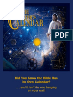 Sabbath Calendar Booklet by Gary Pehrson