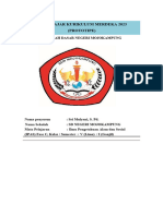 Modul Ajar Kurikulum Merdeka 2023 (Prototipe) : Sekolah Dasar Negeri Mojokampung