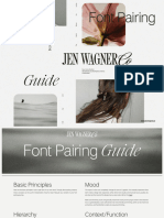 Font Pairing Guide FW 2023 Update