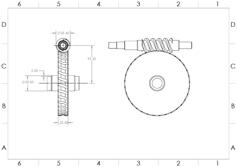 Worm Gear Assembly 01 | PDF