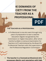 Teaching Profession