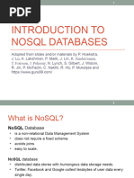 Introduction To NoSQL