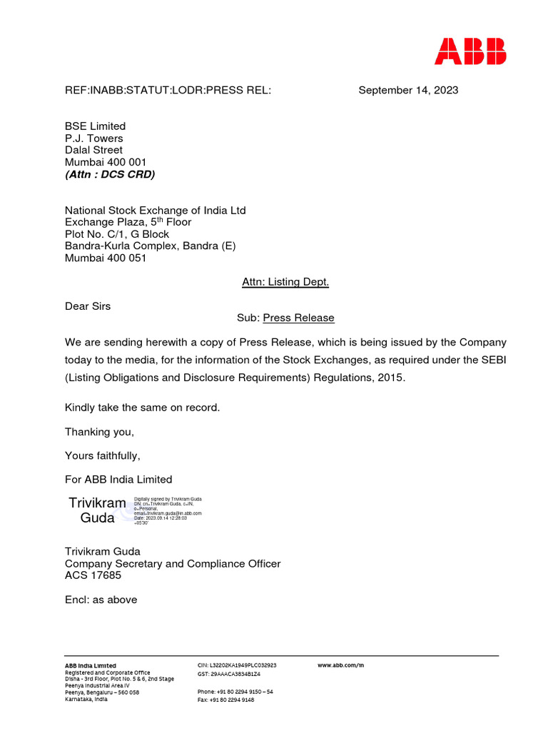 Abb nashik pdf water efficient energy use