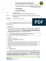 Informe Observacion de Agente Alto Campo Verde