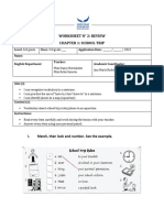 N°2 Worksheet 3rd Grades